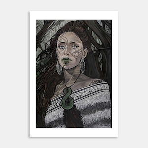 Te Marua Art Print By Marita Hansen