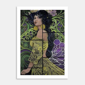 Carmen Art Print By Marita Hansen