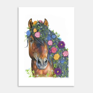 Flowers Art Print By Roxanne Milson