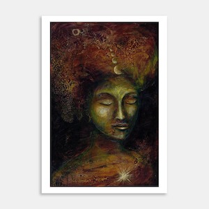 Universal Mother Art Print By Damiët Loor