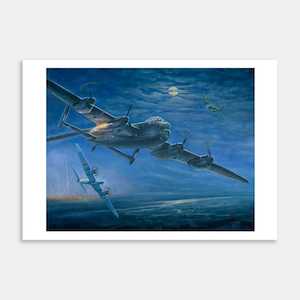 Lancaster Bomber Art Print by Michael White