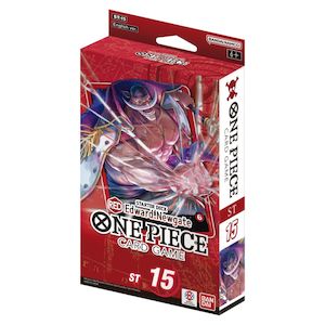 One Piece Card Game: Starter Deck Display – (Red) Edward Newgate [ST-15]