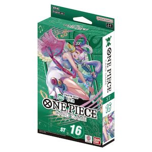 One Piece Card Game: Starter Deck Display – (Green) Uta [ST-16]