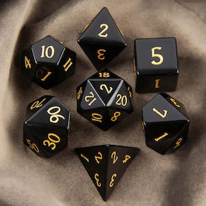 Game: Obsidian RPG 7 dice set