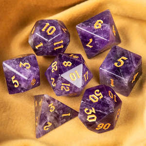 Game: Amethyst RPG 7 dice set