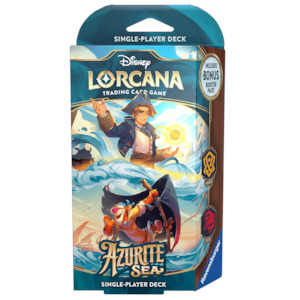 Disney Lorcana: Azurite Sea Starter Deck - Amber & Ruby