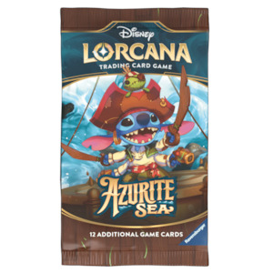 Disney Lorcana Azurite Sea Booster Pack