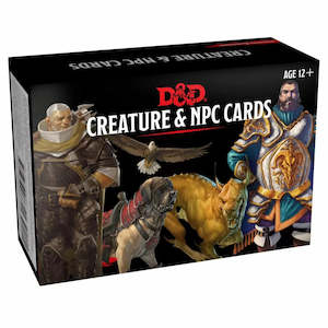 D&D Spellbook Cards: Creature & NPC Cards