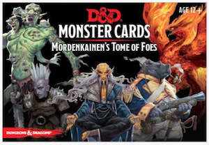 D&D Spellbook Cards: Mordekainen's Tome of Foes