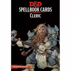 Game: D&D Spellbook Cards: Cleric