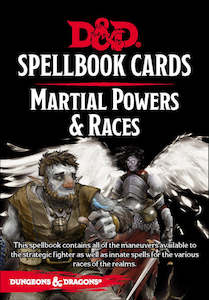 Game: D&D Spellbook Cards: Martial Powers