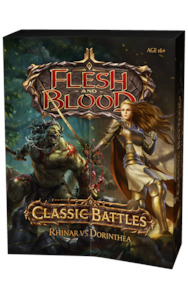 Flesh and Blood: Classic Battles Rhinar vs Dorinthea