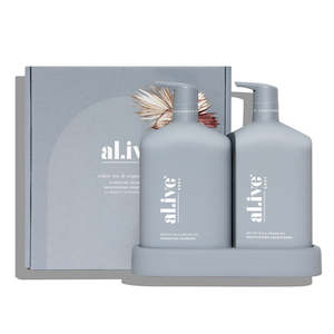 Al.ive White Tea & Argan Oil Shampoo & Conditioner Duo