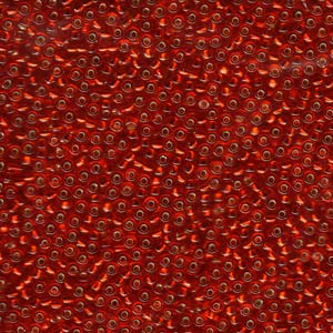 10g 11/0 Miyuki Round S/L Ruby Seed Beads