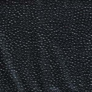 Womenswear: 10g 11/0 Miyuki Round Black Seed Beads