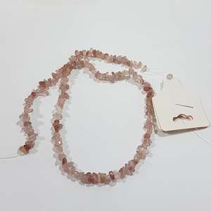 Womenswear: Small Strawberry Chip Bead Strand