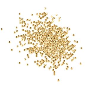 Womenswear: 100pc 18k Round Gold Spacers