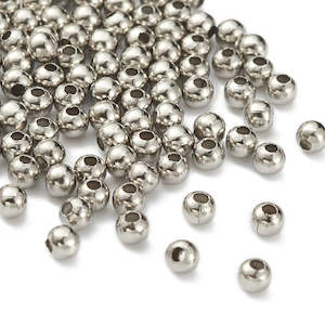 100pc 304 Stainless Steel Spacer Beads