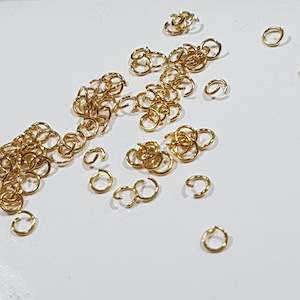 Womenswear: 3mm 18k Gold Plated Jump Rings