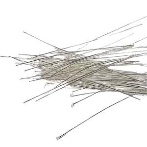 Womenswear: 50pc 7.5cm Silver Head Pins