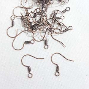 Womenswear: 50pc Copper Earring Hooks