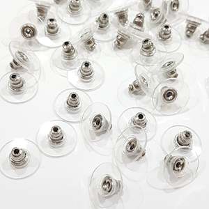 30pc Stainless Steel Earring Backs