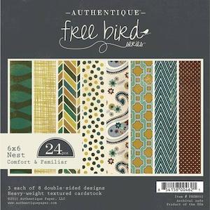 Womenswear: Authentique - Comfort & Familiar - 6x6 Paper Pad