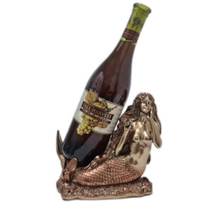 Mermaid Singing Wine Holder