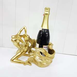 Golden Lady Wine Holder