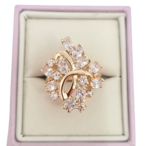 Womenswear: Huge Statement CZ Ring