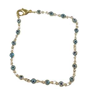 Womenswear: Stainless Steel Evil Eye Bracelet