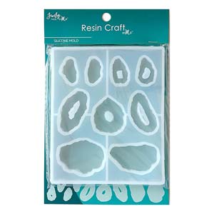 Womenswear: Resin Craft Geode Slices Silicone Mold