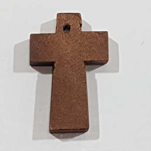 20pc Wooden Cross Pendants