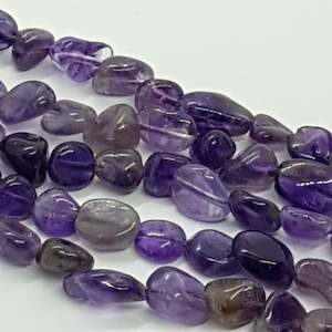 Womenswear: Amethyst Gemstone Nugget Beads