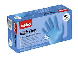 Disposable Gloves - Esko Blue Nitrile