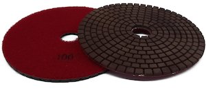 Manufacturing: 100mm & 125mm copper bonded hand polishing pads.