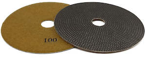 100 & 125mm electroplated hand polishing pads.