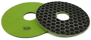 100, 125 & 180mm Hard Material Dry Hand Polishing Pads