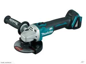 Makita DGA504Z 18V LXT Brushless 5" (125mm) Slide Switch Angle Grinder, skin only