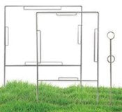 Steelwire Lawn Sign (Landscape/Portrait)