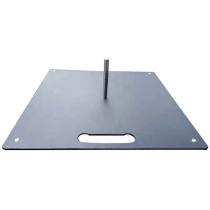 Large Square Steel Plate Base