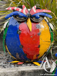 Creative art: Angry Owl