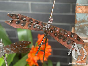 Dragonfly on a Stem - Small