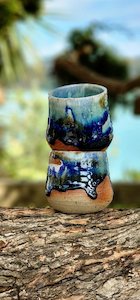 Oceana Handmade ceramic mugs | Wine tumblers