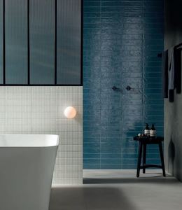 Bathroom and toilet fitting: CERAMICHE MARCA CORONA Regoli Collection Decorative Wall Tile 75×300 Made in Italy