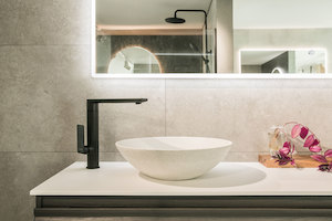 ARUVO™ VIOLA Concrete Countertop Basin