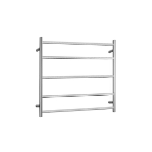 ARUVO™ URBANE Heated Towel Rail 5 Round Bar W500 Chrome