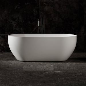 ARUVO™ TONKA Composite Stone Freestanding Bath L1700mm Matte White