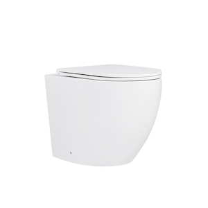 ARUVO™ VortekCLEAN® In-Wall Floor Mount Rimfree Flo T2 Toilet Pan Matte White