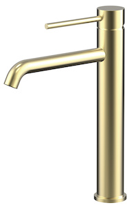 ARUVO™ VENTRO Single Lever High Basin Mixer Brushed Brass